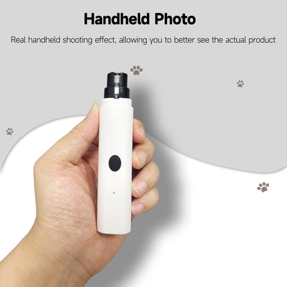 Professional Dog Nail Grinder for pet Grooming. USB Rechargeable, 2 Speed, Dog Nail Trimmers for Small Medium or Large Dogs or Cats. The Best Dog Nail Clipper Grooming kit for Dogs.