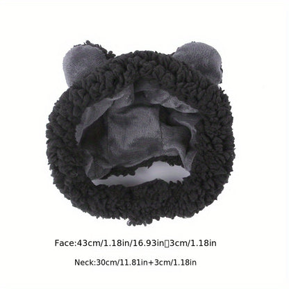 Cute Animals Shaped Cat Hat, Warm Pet Costume For Dog & Cat, Pet Party Supplies