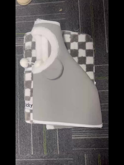 Cat Tunnel Cat Nest Small Pet Tunnel Small Pet Nest Elk Pet Nest Hide and Seek Toy Cat Tunnel Play Sleep Integrated Bear Shaped Tunnel Cat Nest Pet Nest Warm Nest Rabbit Hamster Tunnel Nest