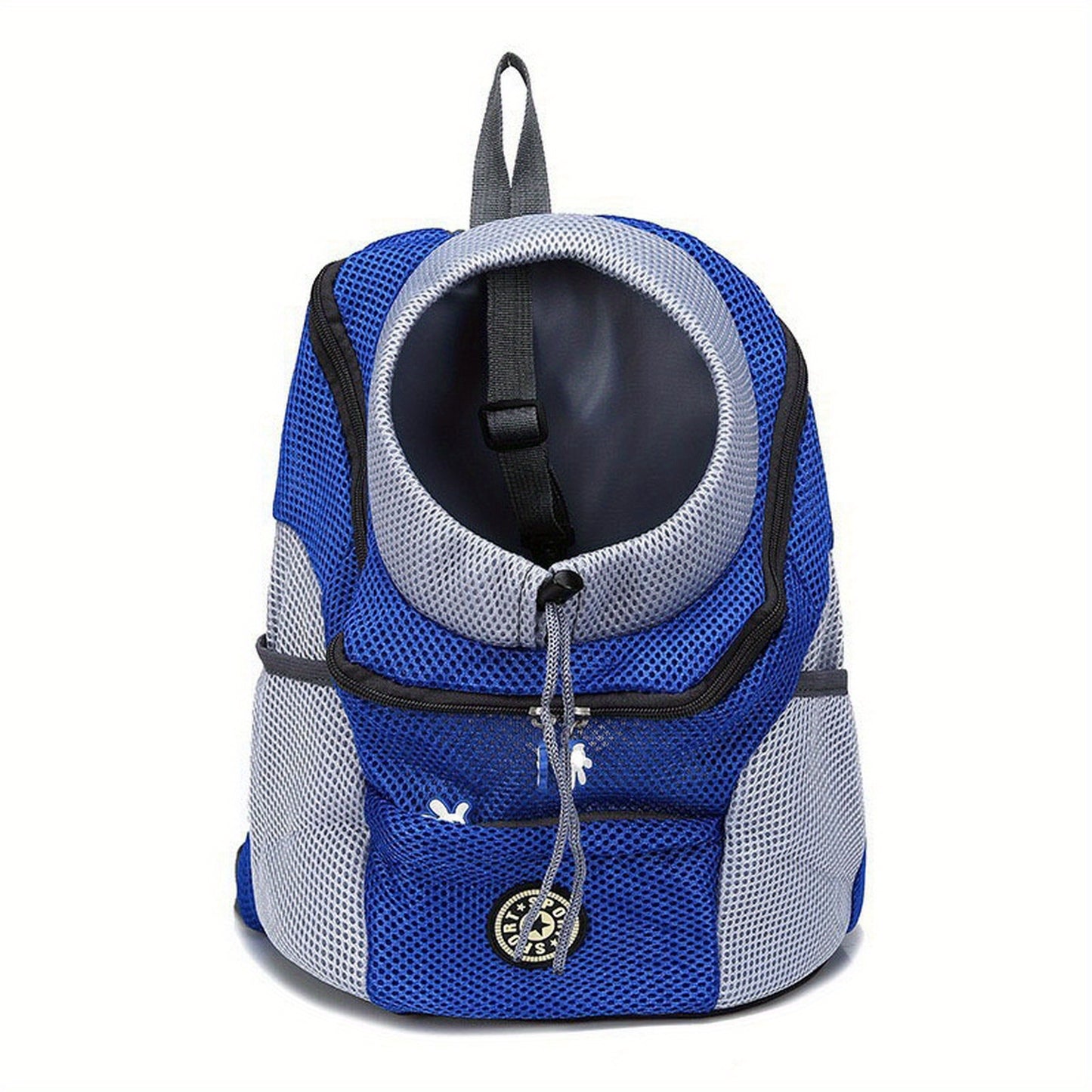 Portable Pet Pal Dog Carrier Backpack - Spacious Nylon Travel Bag with Zipper Closure for Hiking, Camping, and Outdoor Adventures - Comfortable, Ventilated, and Easy to Clean