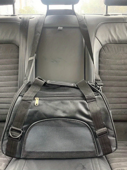 Cat Carrier Dog Carrier Pet Carrier, Airline Approved Soft-Sided Foldable Pet Bag Puppy Carrier With Breathable Mesh For Small Medium Cats Dogs Rabbit