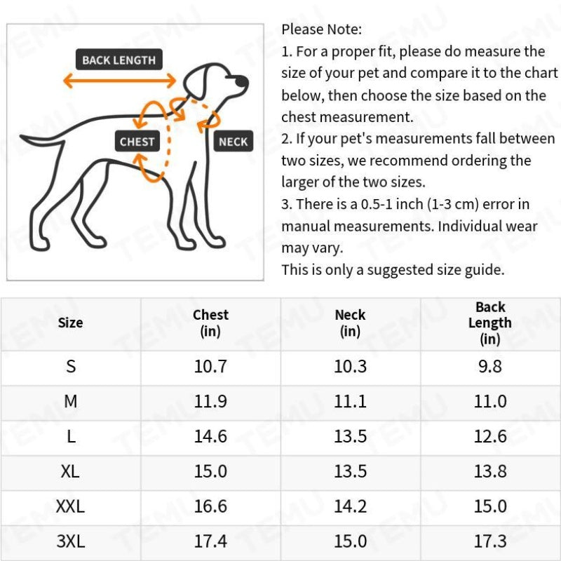 Windproof Thermal Winter Dog Onesie with Hood - Lightweight Warm Pet Suit for Small & Medium Dogs, Easy Snap Button Closure, Machine Washable Cold Weather Clothing for Chihuahuas, Pomeranians, Shih Tzus - Indoor/Outdoor Use,