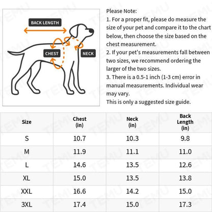 Windproof Thermal Winter Dog Onesie with Hood - Lightweight Warm Pet Suit for Small & Medium Dogs, Easy Snap Button Closure, Machine Washable Cold Weather Clothing for Chihuahuas, Pomeranians, Shih Tzus - Indoor/Outdoor Use,