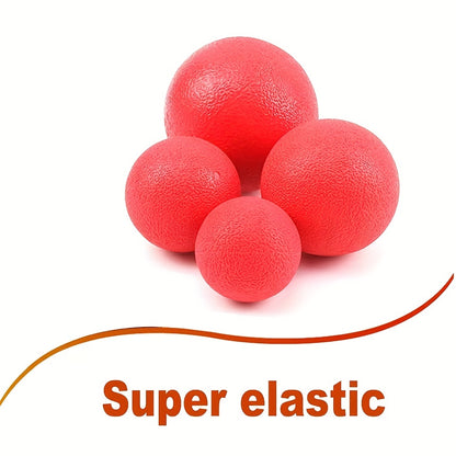 Durable Dog Chew Toy - 1pc Rubber Ball for Pet Teeth Grinding & Interactive Play