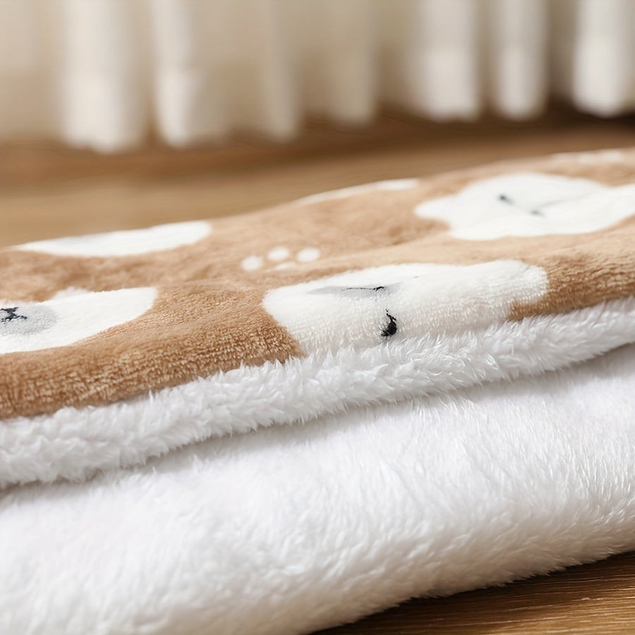 Quilted Luxury Dog Sleep Mat - Ultra-Soft & Warm, Washable for Autumn/Winter - Perfect Thickened Cushion for Pet Crates - Durable & Easy Care - Suitable for Small to Large Breeds