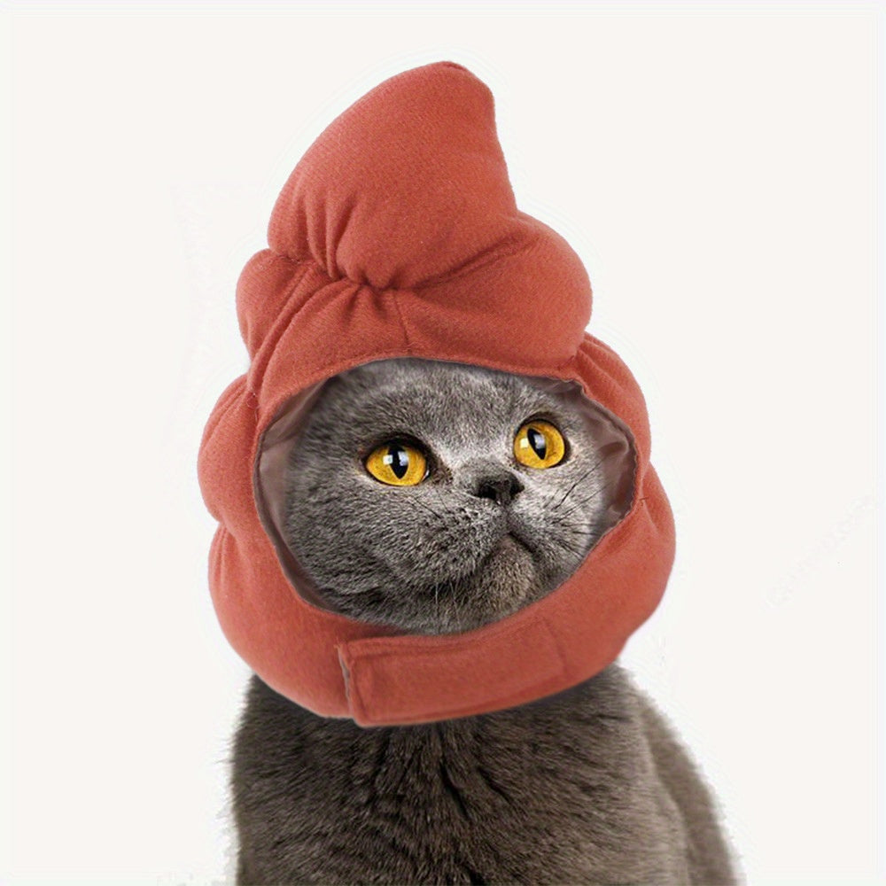 Cute Animals Shaped Cat Hat, Warm Pet Costume For Dog & Cat, Pet Party Supplies