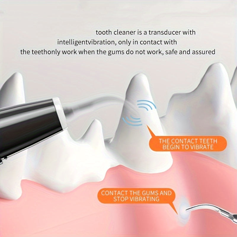Pet Teeth Cleaning Kit With LED Light For Dogs, 5 Modes For Teeth Care To Remove Stains Calculus, Dog Toothbrush Plaque And Tartar Remover