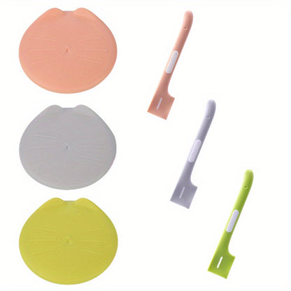 Cat Canned Lid Fresh-Keeping Cover Air Isolation Reusable Pet Food Can Cover Anti-Leakage Easy To Clean Pet Food Can Lids