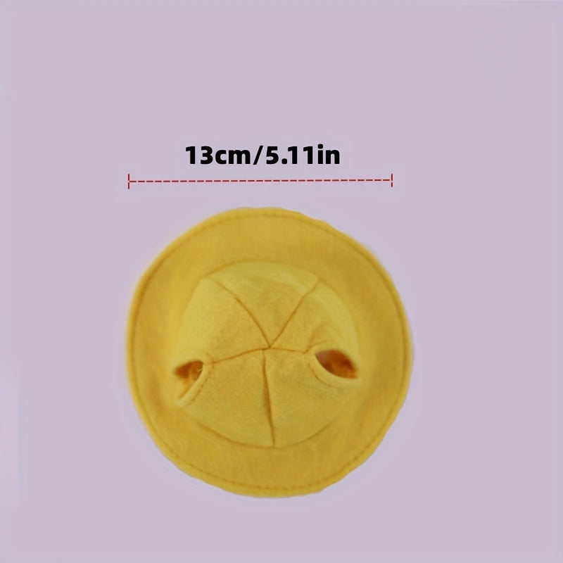 Cute Solid Color Pet Rabbit Hat Cat Dress Headgear Funny Small Pet Photo Props