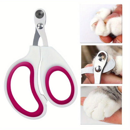 1pc Pet Nail Grinder Nail Clipper Scissors For Dog And Cat Paws Grooming Grinding Tool