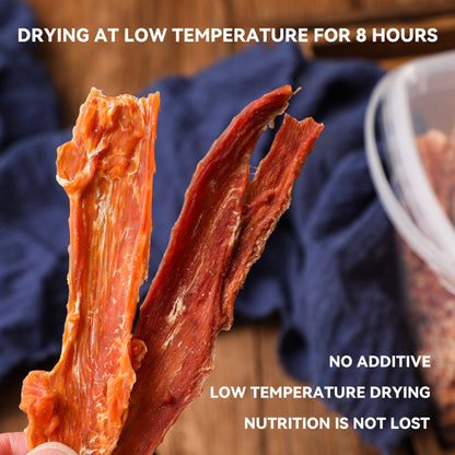 Set of Three (3*200G) 600G/21.1Oz Duck Jerky And Chicken And Cowhide Sticks, Along with Duck Jerky Dog Treats Suitable for Small, Medium, And Large Dogs. These Chewy Snacks Are Easy to Digest, Long-Lasting Dog Chews, Perfect