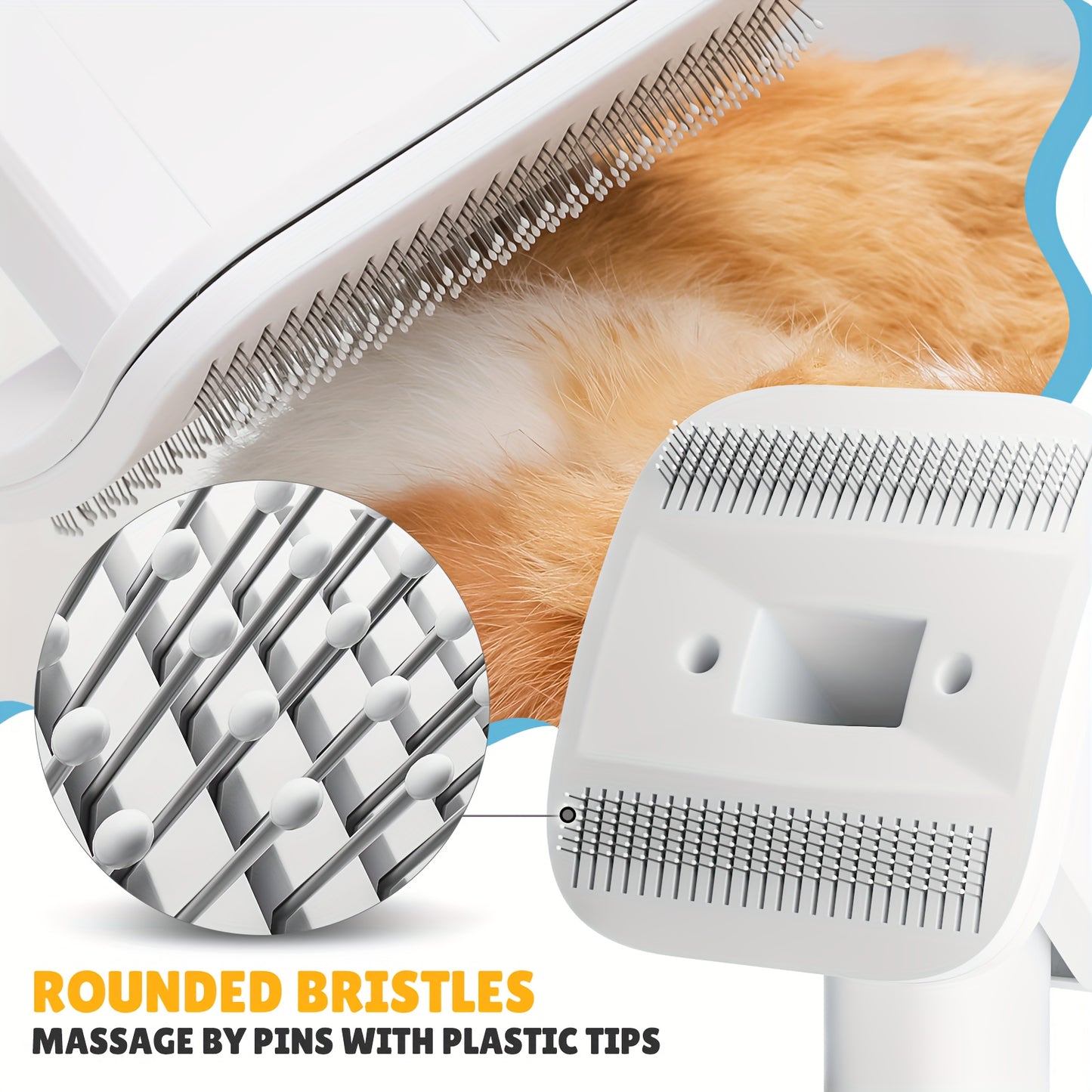 300W Pet Grooming Vacuum Blower - 3-Speed Multifunctional Grooming Machine for Dogs & Cats with 6 Nozzles, 1.06gal Capacity, And Storage Bag - All-in-One Pet Care Tool