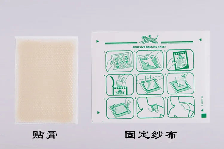 Wholesale 10*14cm/patch Hot Cold Gel Relieving Muscular Body Pains Thailand Tiger Balm Patch