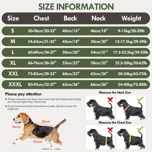 Thick  Warm Pet Clothing  Pet Clothing with Leash and Reflective Strips  High-necked  Fully Enclosed  Multi-functional Clothing