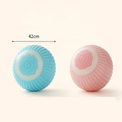 Pet's Cat Toy Ball,Wloom Cat Toy,Magic Rolling and Sound Ball for Indoor Playing Stimulate Hunting Instinct for Your Kitty