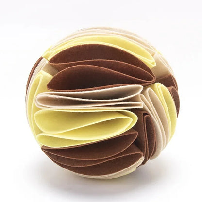 Dog Snuffle Ball Mat Sniffing Training Food Nose Blanket Detachable Slow Feeding Pads Puzzle Toy for Puppy Cats Pet Supplies