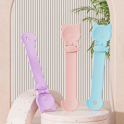 Cat tail shaped pet feed spoon Food spoon Cat strip squeeze feed dispenser indoor puppy kitten treat liquid food spoon