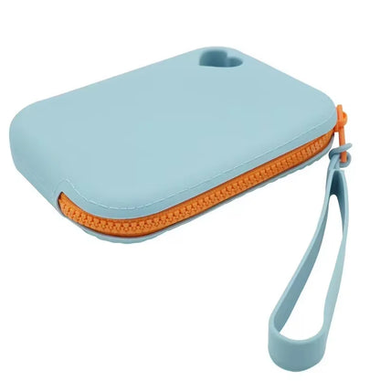 1 Silicone Dog Snack Bag, Portable Pet Snack Bag, Easy To Clean and Waterproof, Convenient Pet Food Bag for Outdoor Training