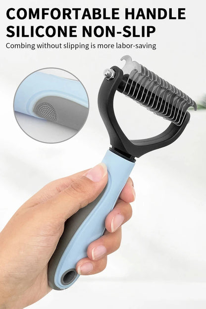 Dog Cat Hair Removal Comb Pet Long Hair Short Hair Pet Grooming Care Brush Trimming Dematting Brush Dog Pet Grooming Equipment