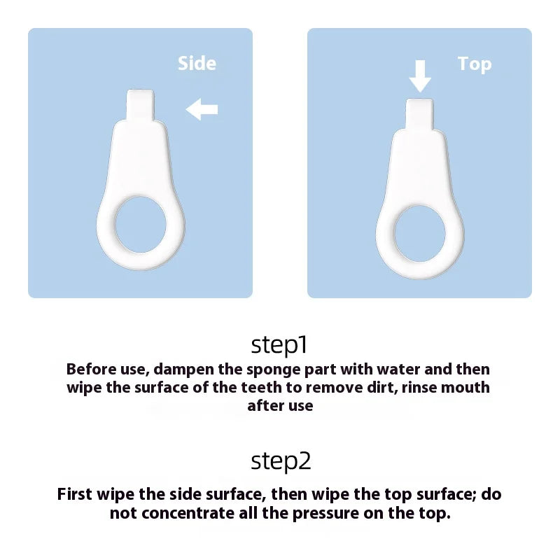 Pet Nano Dental Wipes Dog Tartar Cleaning Tooth Stain Removal Oral Care Plaque Removal Tooth Polishing Wipes Deep Oral Cleaning