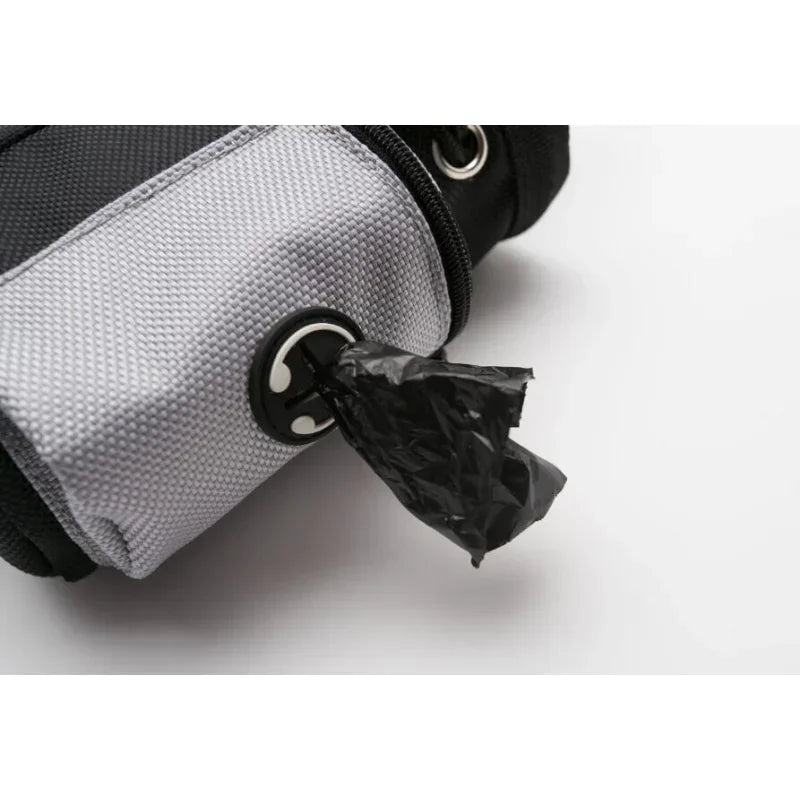 Pet Dog Treat Pouch, Portable Dog Training Bags, Pet Snack Food Container, Puppy Snack Reward Waist Bag for Outdoor Feeding