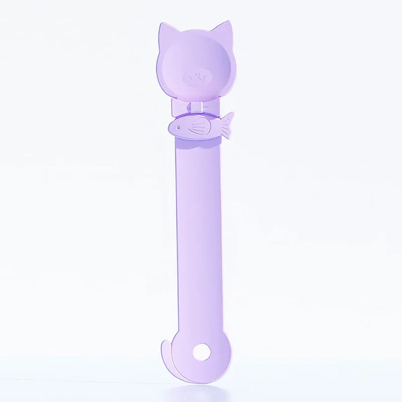 Cat tail shaped pet feed spoon Food spoon Cat strip squeeze feed dispenser indoor puppy kitten treat liquid food spoon