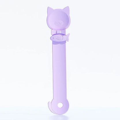 Cat tail shaped pet feed spoon Food spoon Cat strip squeeze feed dispenser indoor puppy kitten treat liquid food spoon
