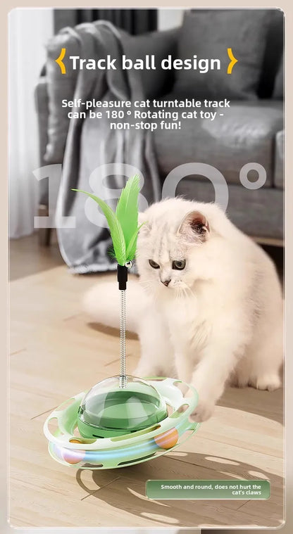 Pet Toys: Self-Entertainment Teaser Wands, Tumbler Turntable Treat Dispensers, and Ultimate Self-Entertainment Gadgets for Cats