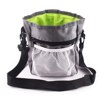 Dog Training Pouch Snack Carrier Outdoor Feeding Waist Bag Portable Foldable Pet Supplies Treat Holder Walking Adjustable Pack