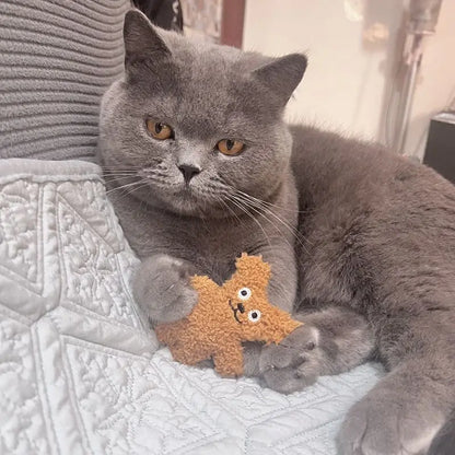 Pet Cat Mint Doll Plush Dog Toy Teddy Toy Pomerian Dog Accessories Dog Toys for Small Dogs Puppy Toys