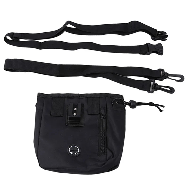 Pet Dog Snack Bag Treat Food Obedience Outdoor Pouch Bag Large Capacity Convenient Practical Fashion Dogs Training Pack