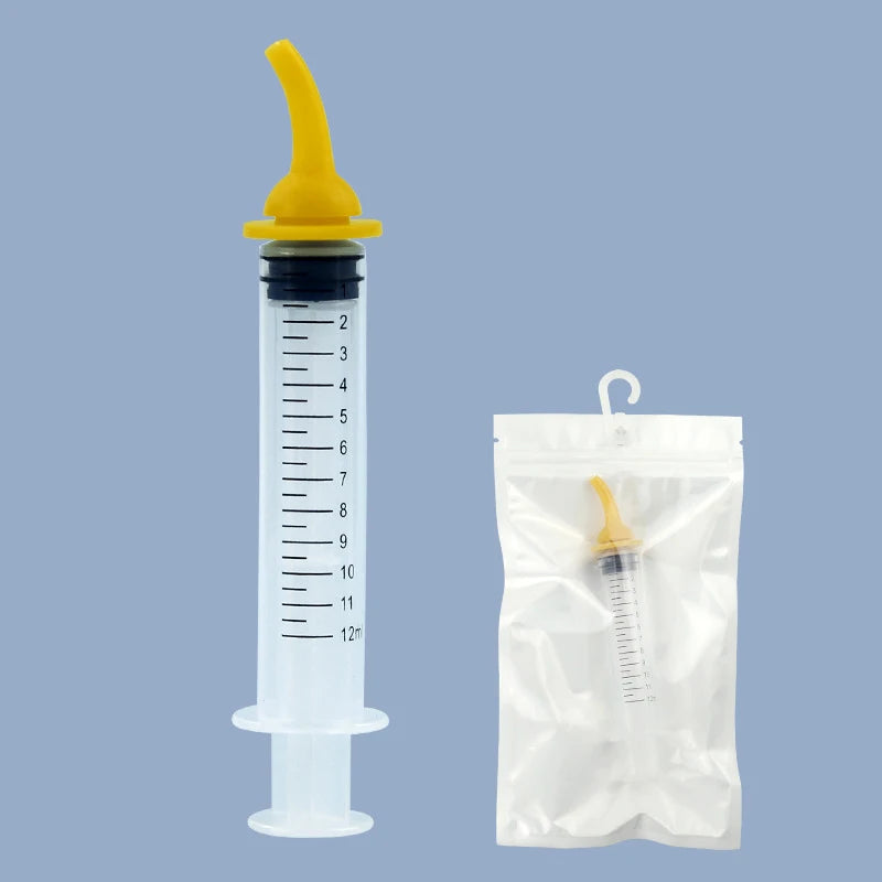 Pet Feeding Nipple For Puppy Dog Cat Hamster Feeding Pacifier Medicine Feeding Oral Syringe With Silicone Nipple Feeder