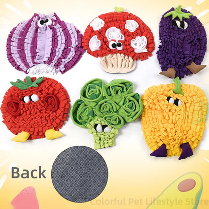 Pet Snuffle Mat for Dogs Cats Rabbit Puzzle Toy for Small Medium Dogs Interactive Pet Stress Relief Dogs Chew Toys Slow Eating