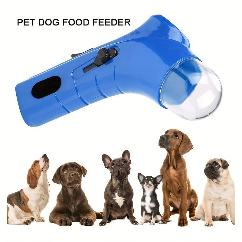 Dog Food Launcher Snack Feeder Pet Training Reward Toy Puppy Kitten Outdoor Interactive Plaything Pet Supplies Fun Beach Toys