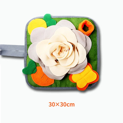 Pet Sniffing Mat, Rabbit Feeding Mat, Hamster Sniffing Training Toy, Foraging Blanket, Emotional Relief, Slow Eating Pad
