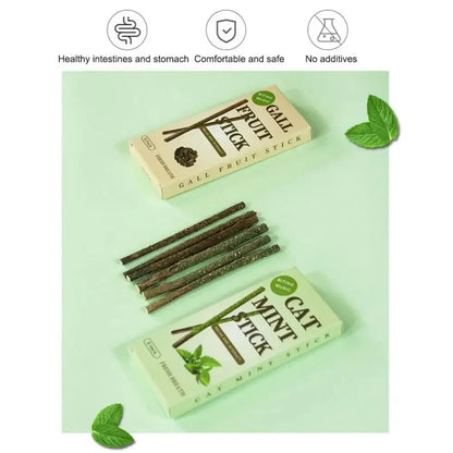 1-3pcs Natural Catnip Pet Cat Molar Toothpaste Stick Cat Snacks Sticks Pet Cleaning Teeth Cat Toys Silver Vine Pet Toy