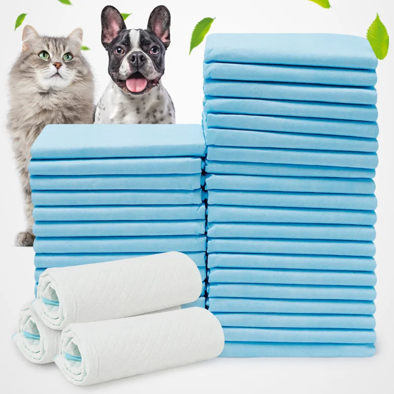 Disposable Pet Diapers Cat DogPig Pet Care Pads High Water Absorption Pet Diapers Disposable Diapers for Dogs Elderly People