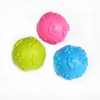 Pet Toys With Bite Resistance, Grinding Teeth, Sound Making Footprints, Dog Toys, Pet Supplies