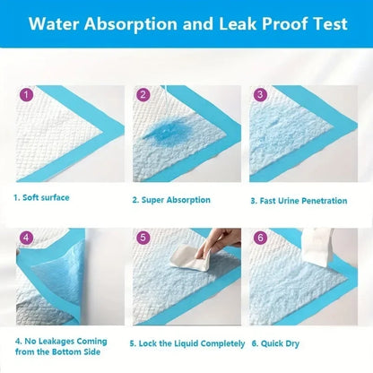 Disposable Pet Diapers Cat DogPig Pet Care Pads High Water Absorption Pet Diapers Disposable Diapers for Dogs Elderly People