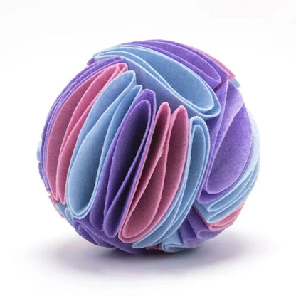 Dog Snuffle Ball Mat Sniffing Training Food Nose Blanket Detachable Slow Feeding Pads Puzzle Toy for Puppy Cats Pet Supplies