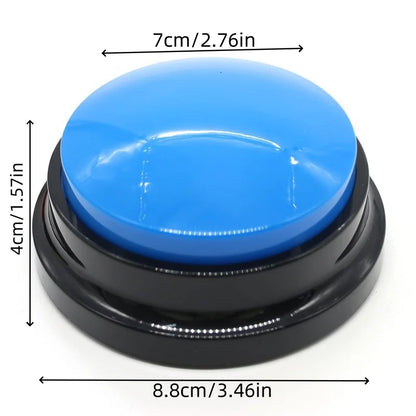 Dog Toys Funny Dog Recordable Pet Toys Travel Talking Pet Starters Pet Speaking Buttons Portable Cute Pet Supplies