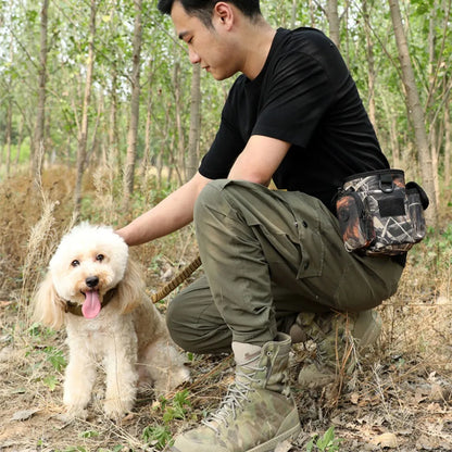 Pet Dog Puppy Training Treat Snack Bait Pet Feed Pocket Pouch Obedience Pouch Food Bag Pocket Snack Reward Waist Bags