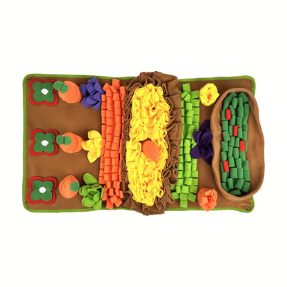 Pet Snuffle Mat for Dogs Sniff Mat Nosework Feeding Mat Slow Feeder Interactive Dog Puzzle Toys for Training and Stress Relief