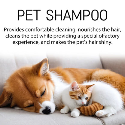 Pet Shampoo Cats Dogs Shower Gel Gentle Cleansing Deodorant Anti-Itching Long-Lastin Fragrance Bath Pet Care Supplies Products