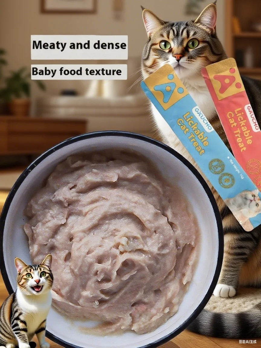 Pet Snacks Fish Oil Cat Strips Cat Wet Food Hydrating Cat Snacks Nutrition Cat Liquid Snack