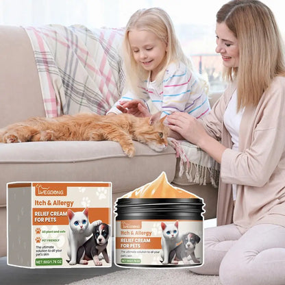 2024 Pet Antiitch Antiallergic Cream Skin Soothing Recovery Care Herbal Nourishing Cream Desechos Y Limpieza Del Hogar Aseo Para