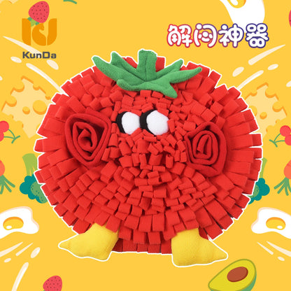 Pet Snuffle Mat for Dogs Cats Rabbit Puzzle Toy for Small Medium Dogs Interactive Pet Stress Relief Dogs Chew Toys Slow Eating