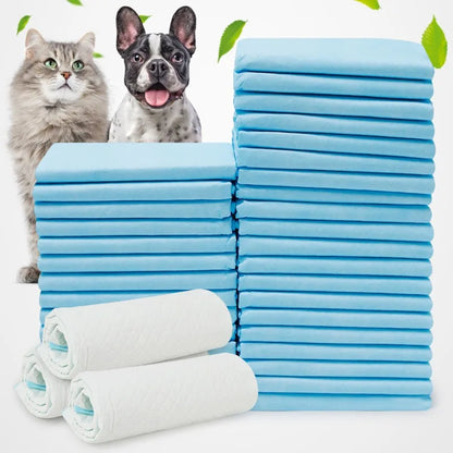 Disposable Pet Diapers Cat DogPig Pet Care Pads High Water Absorption Pet Diapers Disposable Diapers for Dogs Elderly People