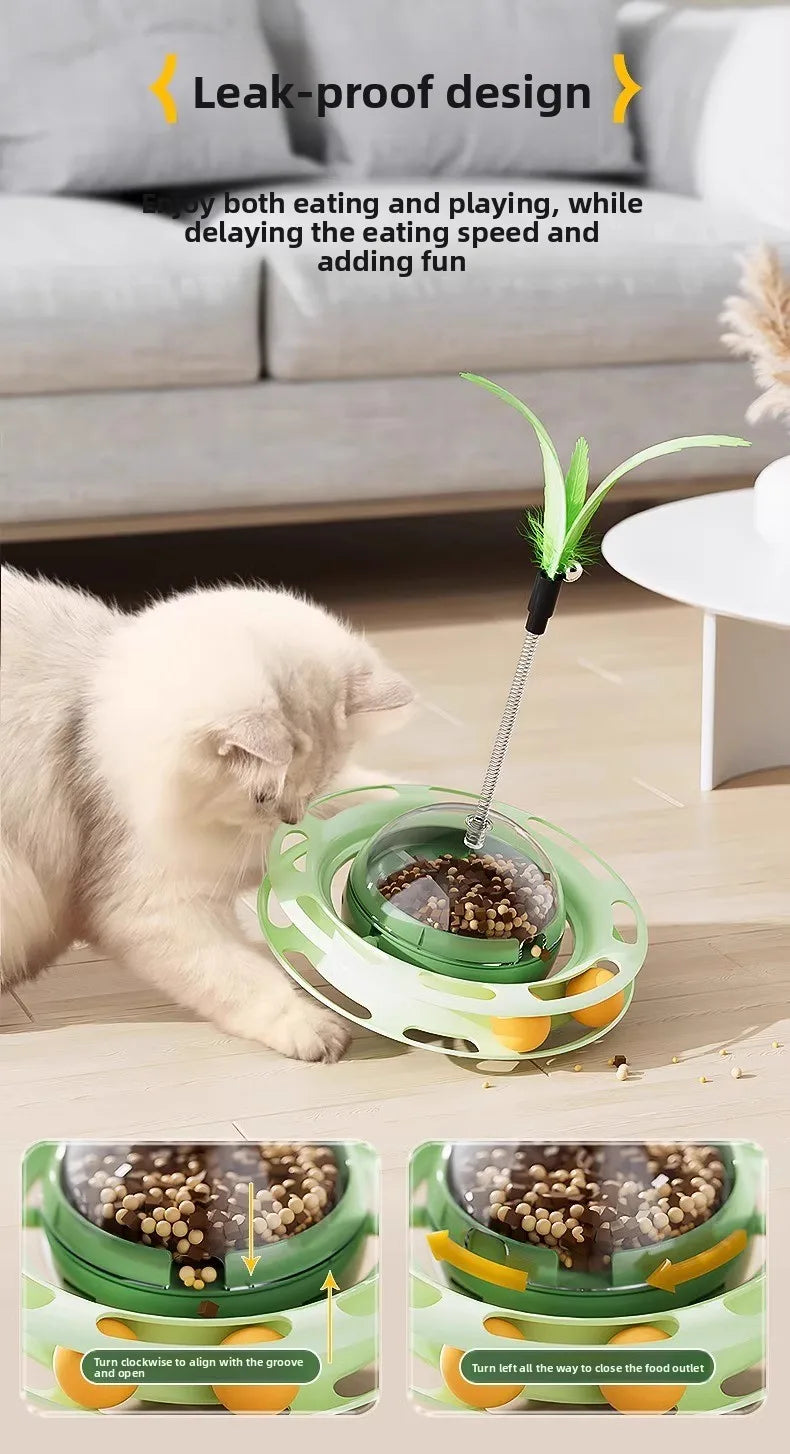 Pet Toys: Self-Entertainment Teaser Wands, Tumbler Turntable Treat Dispensers, and Ultimate Self-Entertainment Gadgets for Cats