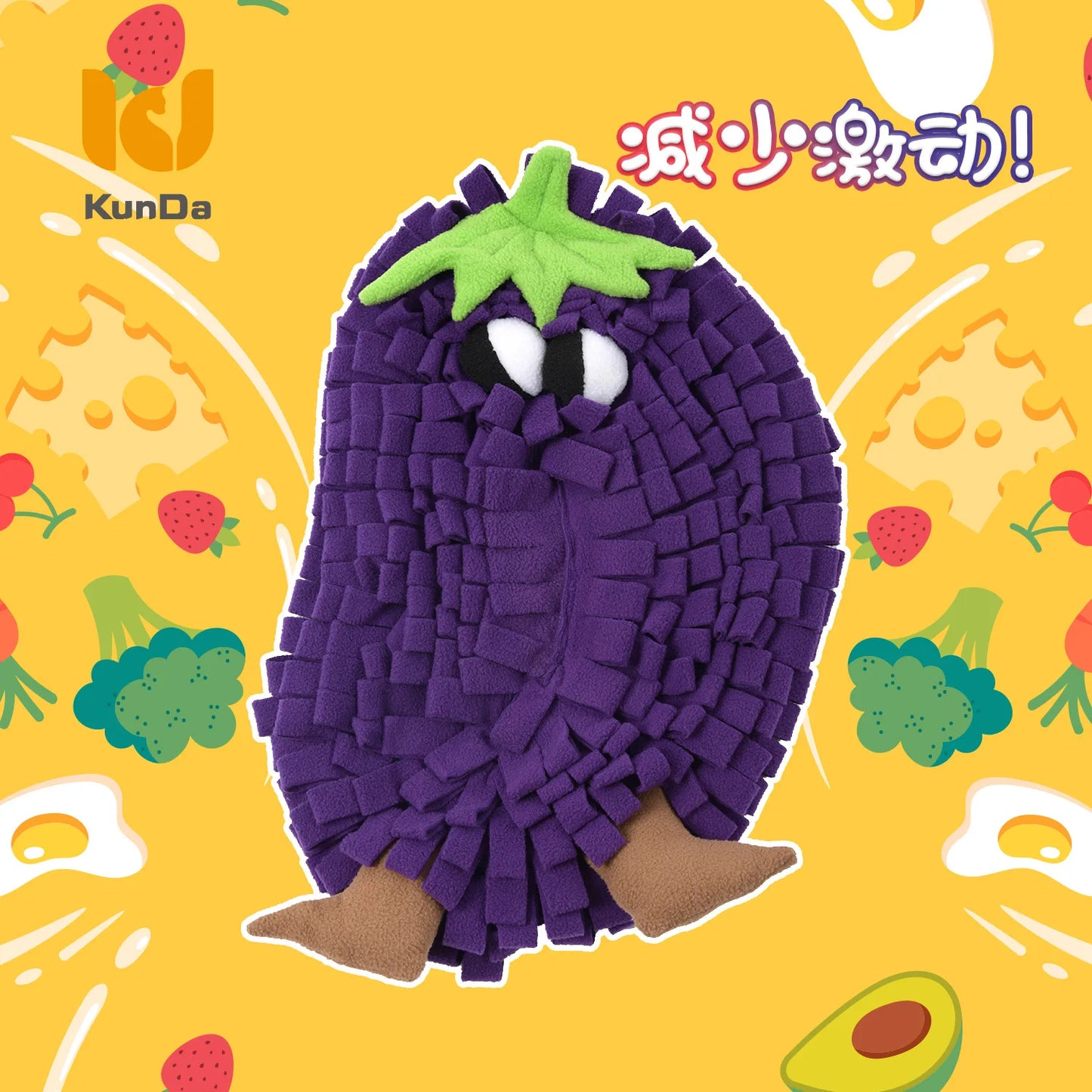 Pet Snuffle Mat for Dogs Cats Rabbit Puzzle Toy for Small Medium Dogs Interactive Pet Stress Relief Dogs Chew Toys Slow Eating